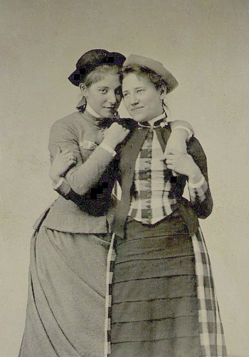 secretlesbians:19th Century Queer Couples1. 1891 – Photo by Alice Austen 2. 1855 – Martha O’Curry 3.