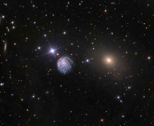 fromquarkstoquasars: Astronomy Picture of the Day: 07/01/14 - NGC 2276 &amp; NGC 2300 In this in