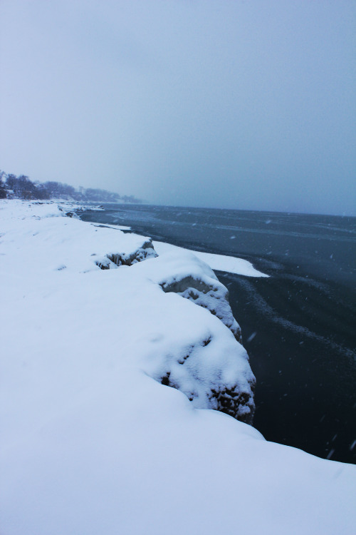 photorufus: frozen waves on lake Ontario