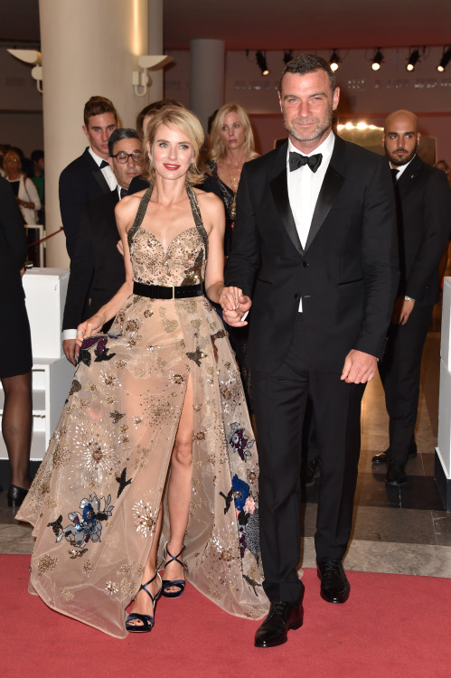 Liev Shreiber and Naomi Watts at this year’s Venice Film Festival, attending the premiere of their m