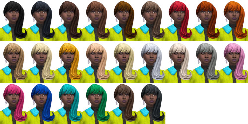 Fortnite Dawn Hair Conversion/EditBase Game Compatible•  HAIR COMES WITH 2 FILES. v2 IS THE DUO COLO