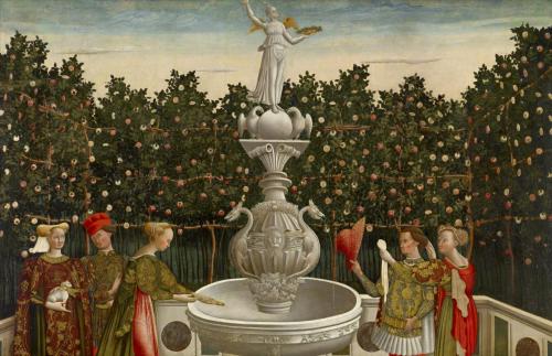 master-painters:Antonio Vivarini - The Garden of Love - 1465-1470