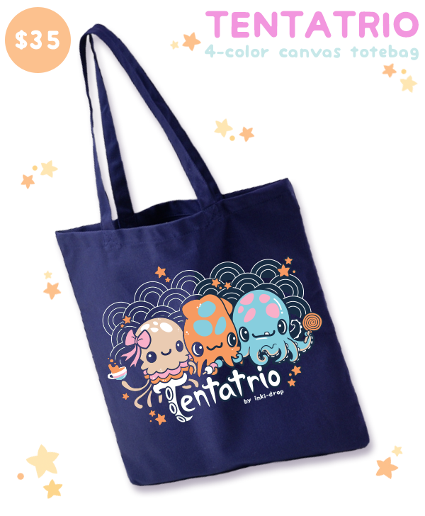 inki-drop:  The Tentatrio Kickstarter is LIVE! You can now reserve your very own