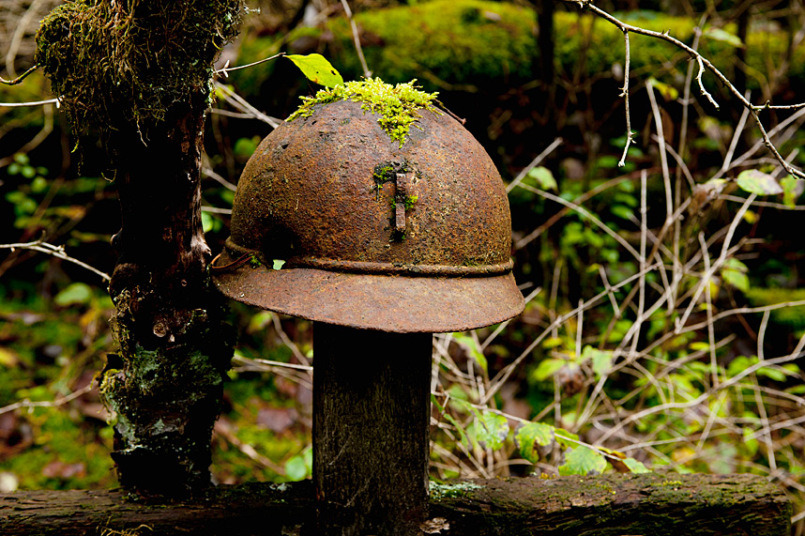 the-gasoline-station:  Scarred by war: Battlefield landscapes from First World War