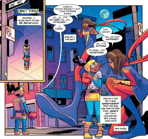 superheroesincolor:Moon Girl and Devil Dinosaur #11 (2016)  Moon Girl (Lunella Lafayette) and Ms. Ma