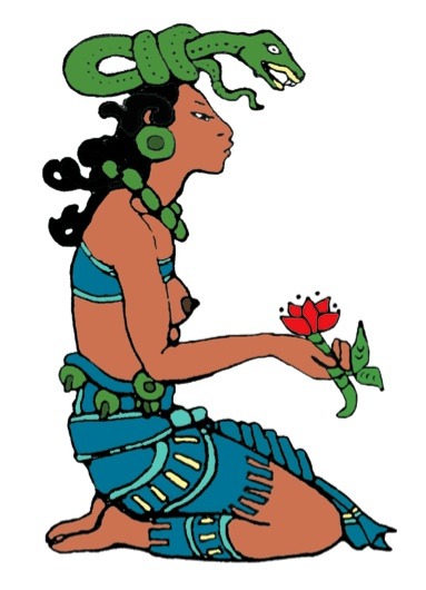ishiganto:Ixchel: The Mayan water deity, goddess of the moon, rain, surface waters, weaving, and chi