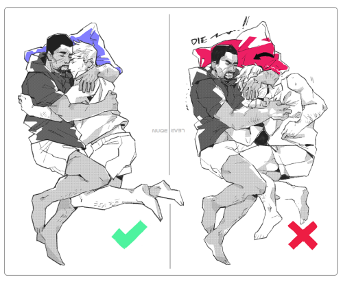nuqelear:how to properly snuggle up your partner :3