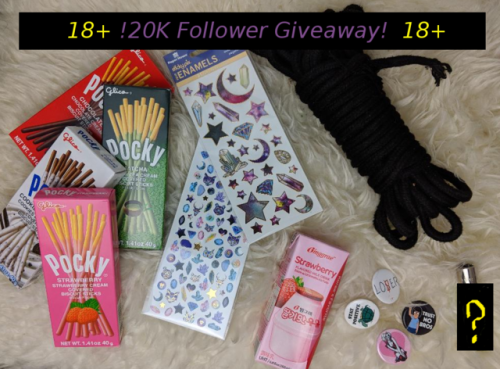midnight-mademoiselle:(18+)  !20K Follower Giveaway!  This was a big milestone for me and I wanted t