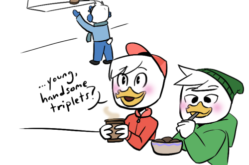 lettheladylead:DICKIE IN DUCKBURG! || 29Hmmm. The boys need to talk to Webby about this. (last image