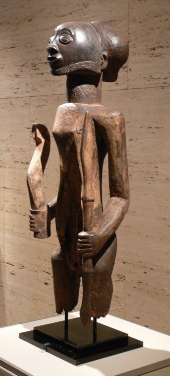 Warrior ancestor figure of the Hemba people, present-day Democratic Republic of the Congo.  Artist u