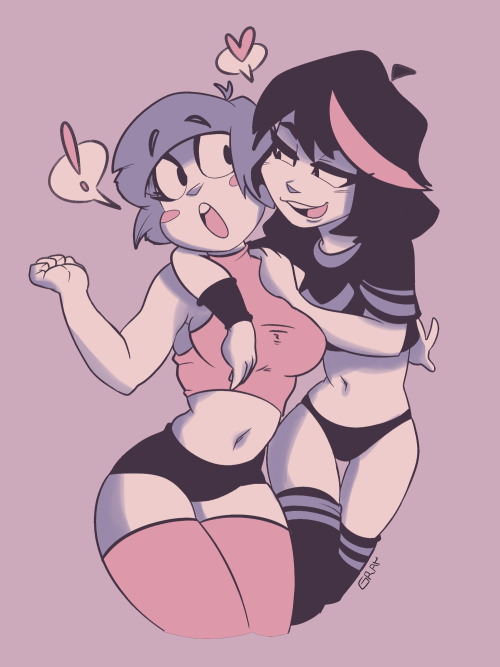 dude-thats-my-food: tryin to get back into drawing my fave gfs more ;v;Commission Info Here!I used 
