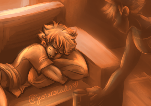 Digital painting practice with domestic bkdk~&lt;3Also psst, I made myself a SFW Twitter account