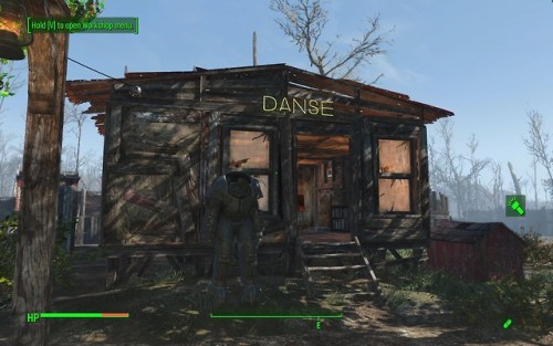  2/3 More screenshots from Sanctuary, this one featuring the 2 homes of Danse and Curie. 