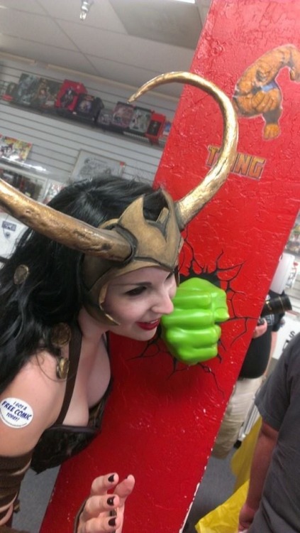 knowonesdesigns:Free Comic Book Day was a blast! We went to samurai Comics and Hero comics. Thanks t