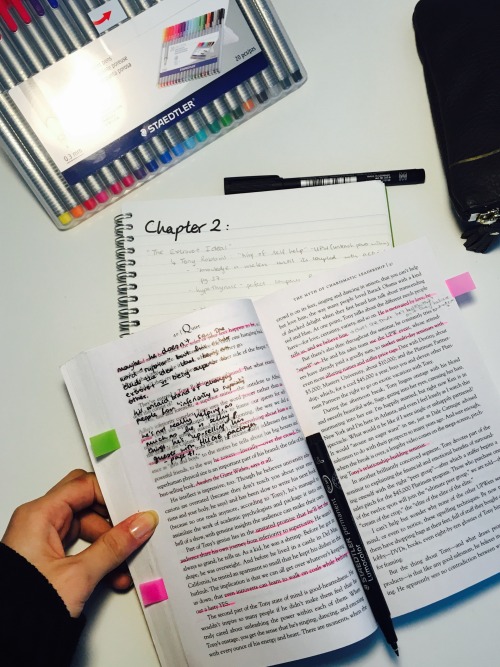 farahgstudies: 17.02.2016 Making use of this morning by annotating my psychology book. We have to a