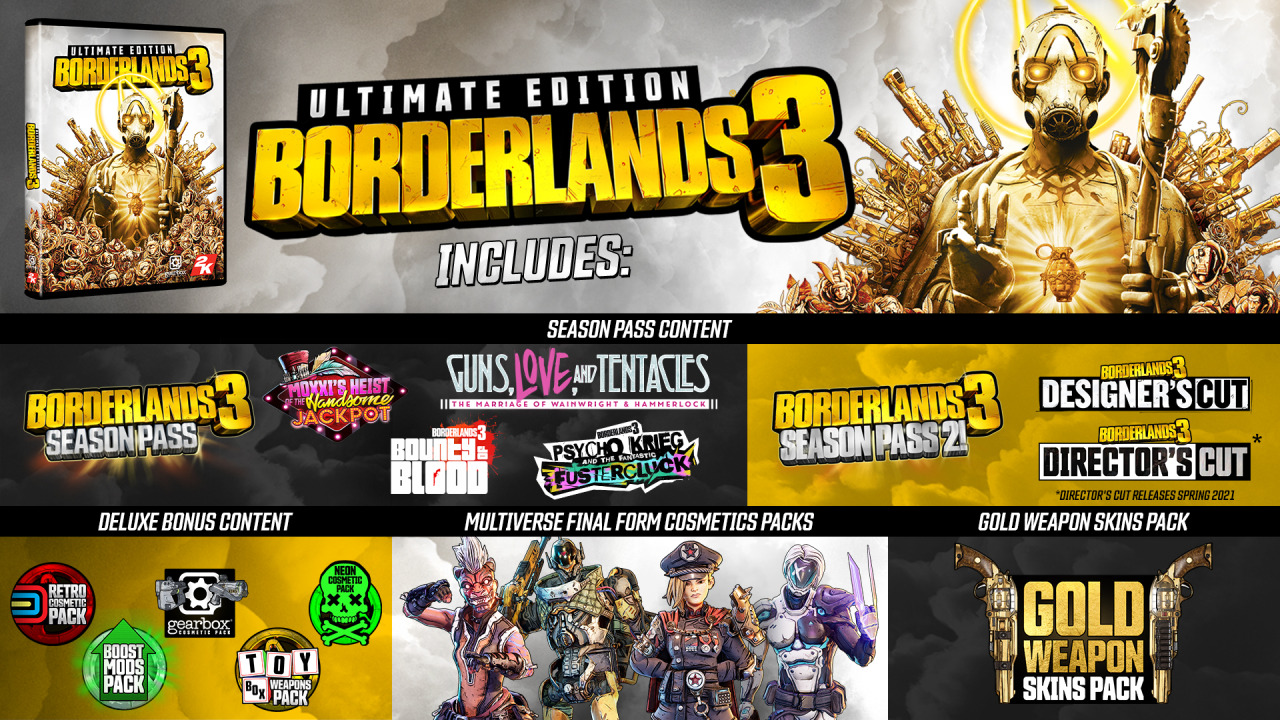 Tales Of A Vault Hunter Borderlands 3 Ultimate Edition If You Own Season