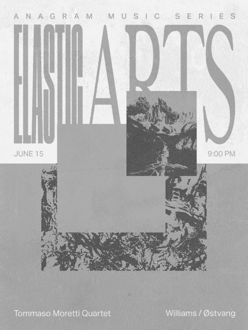 renlaurilla:Show poster for a (cancelled) gig at Elastic Arts, 2020.