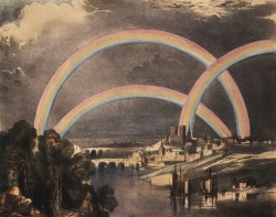 magictransistor:  Charles F. Blunt, Rainbows: Astronomical Phenomena, 1842.