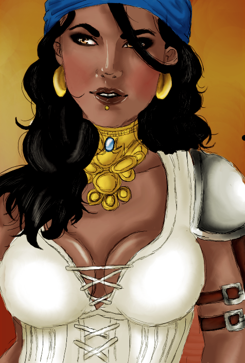 fyeahisabela:Isabela - Colored ~ i-gomesPosted with permission by the artist, do not remove credit!