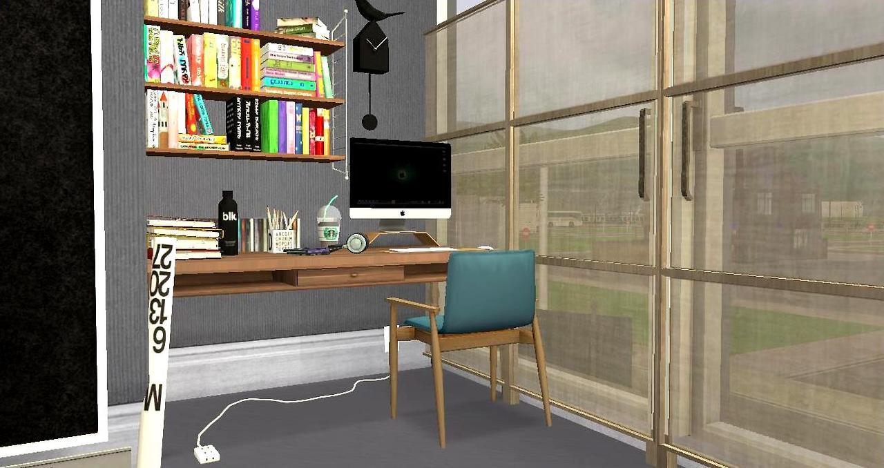 Shipping Container Home 2 Pic Set 4 Downstairs... | Simmylicious Sim Homes