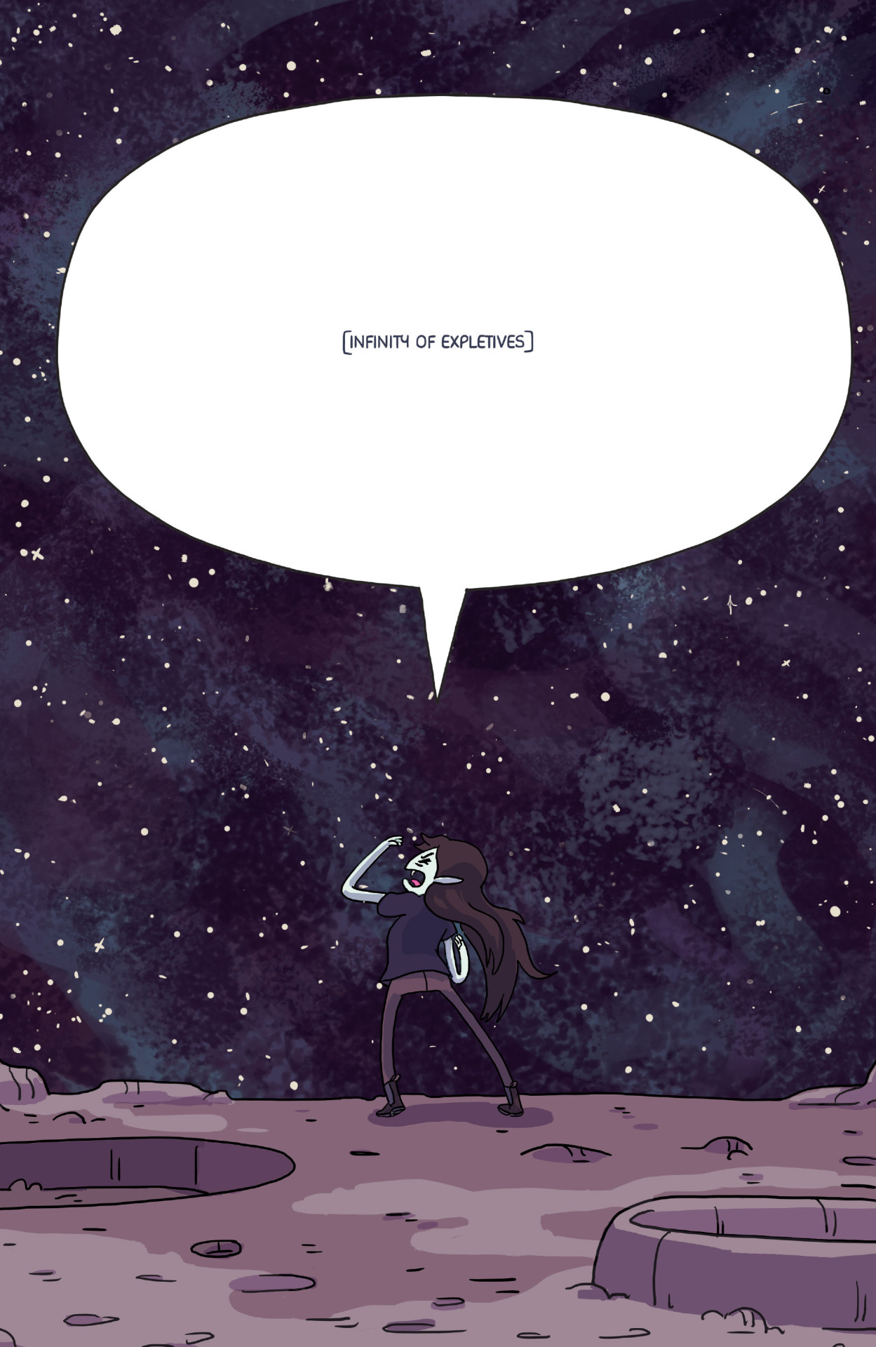 charlesoberonn:  Adventure Time: Marceline Gone Adrift #3 let marceline say fuck