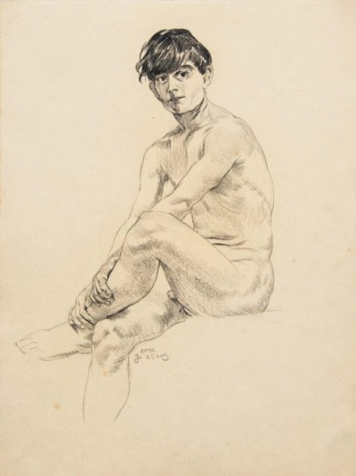 man-and-art:    Jan Sluijters (Dutch, 1881-1957), adult photos