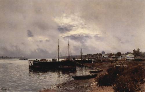 After the Rain, Plöss, Isaac Levitan, 1889