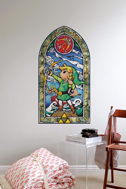 gamefreaksnz:  LINK’ED IN The Legend of Zelda - has come to Blik with 8 new stained glass wall decals.