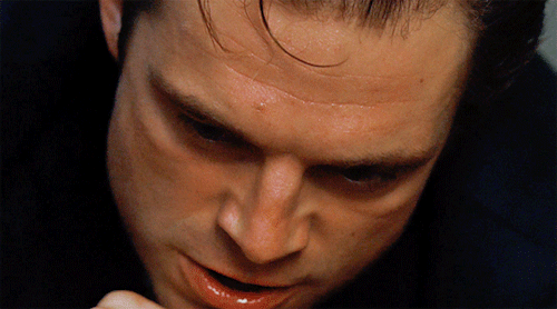 erikisright: What fascinates me a lot about Sebastian Stan’s acting is the way his eyes express feelings better than words: in this scene he moves from pure violence to surprise without saying a word.  Sebastian Stan as Charles Blackwood in ‘We Have