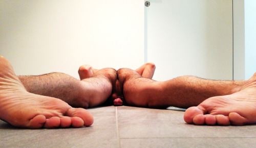 latinfeetasscock:  Self point of view. 