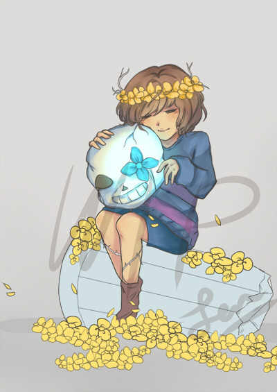Yuuki S Random Personal Fanart Undertale Spam Frisk And Sans Genocide Route Anyone Joined