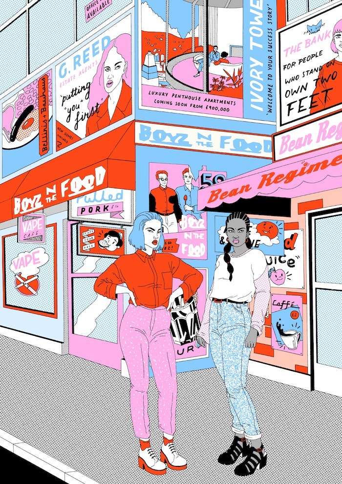 lauracallaghanillustration:  ‘Displace’ - 2015My shop is open again with some