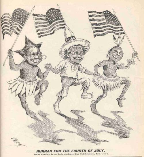 eastiseverywhere: American political cartoons from the period of the Philippine-American War. Click