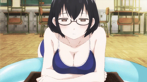 anime-cafeteria: Could you please stop staring at my chest?