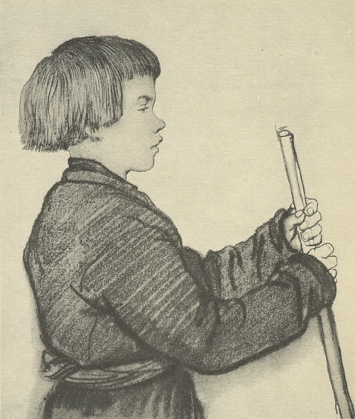 Peasant boy Moska, 1814, Orest Kiprensky