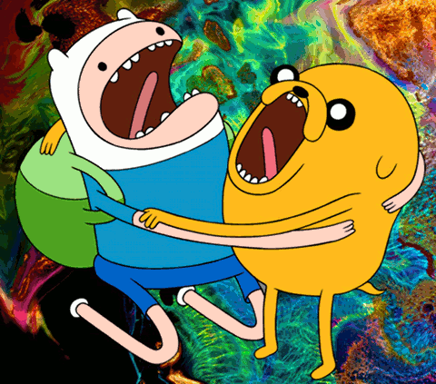 Favorite Cartoon... Jake & Finn Tripping...