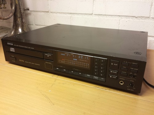 Denon DCD-1500 PCM Audio Technology / Compact Disc Player, 1986