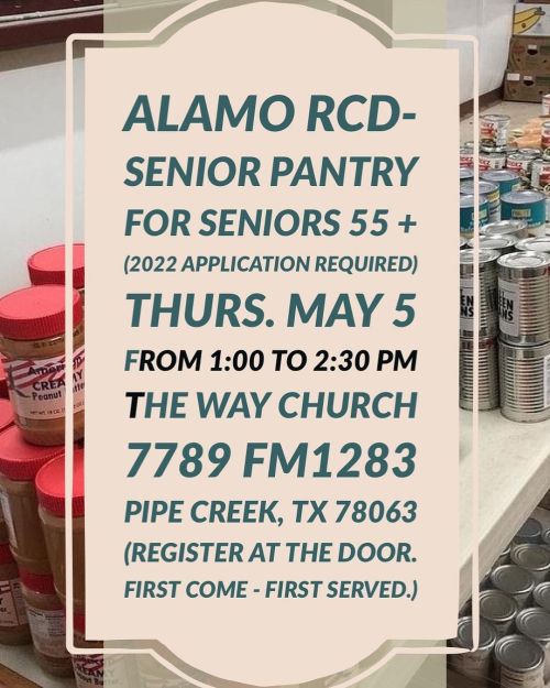 Getting ready for our Senior Pantry at The Way Church Pantry Barn on Thursday May 5, from 1:00 pm to