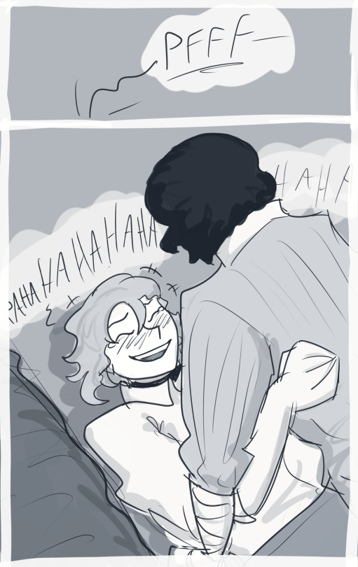 {rolling Over In Bed, Switching Positions During A Kiss} Make Them Fall Over The Bed, Hehehe