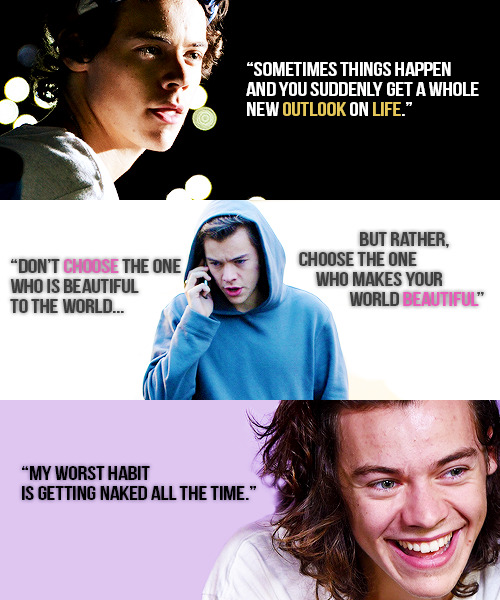 Porn Pics 21 days of HarryDay 19 - best quotes (donate)