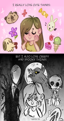 Me :) But I need a daddy to help me with the spooky stuffs :P