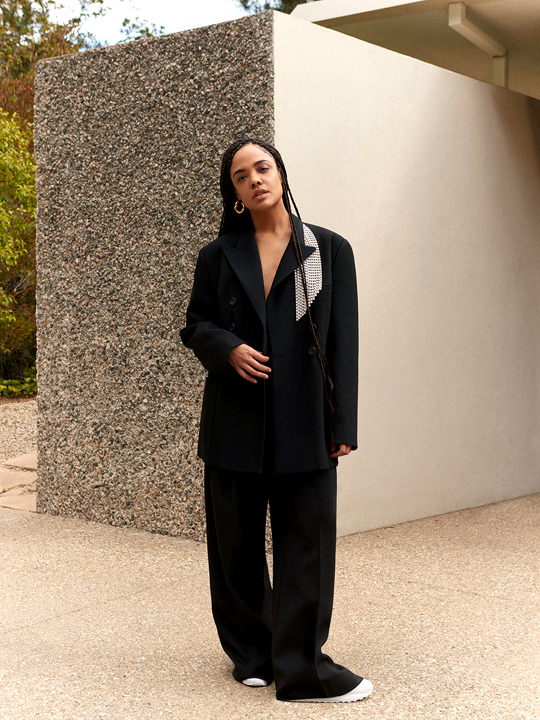 christel-thoughts:  thorodinson: Tessa Thompson photographed by Nagi Sakai for PORTER