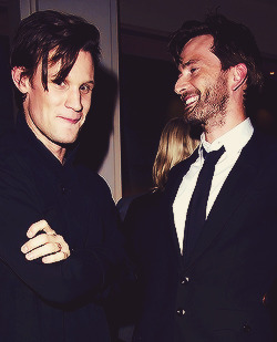 doctorwho:  Matt and David.
