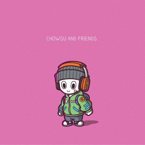 Checkout this album art I made for my good friends at &ldquo;Chowsu and Friends&rdquo;! If y