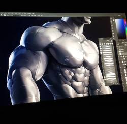 silverjow:  Sexy metal in the making… #colossus