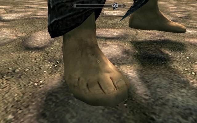 gaygothur:  changelingsrule:   gaygothur: Reminder that the foot models in Skyrim