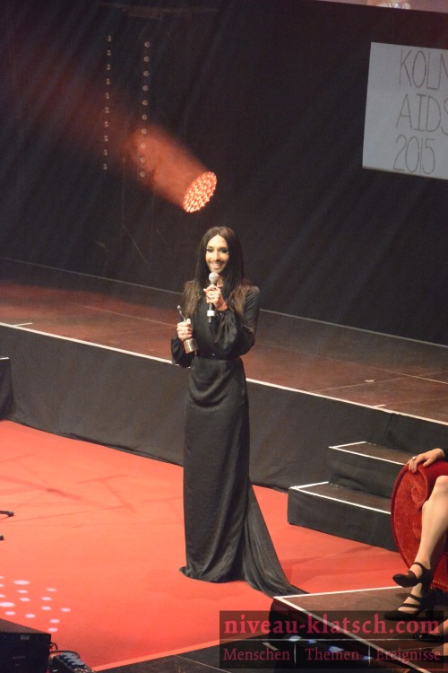 July 03, 2015Conchita at the 24th Aidsgala 2015 in Cologne, she was awarded the Jean-Claude-Letist P