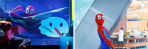 thesuperheroesnetwork: marissatomei: Spider-Man: Into the Spider-Verse + Parallels [3/3] God this