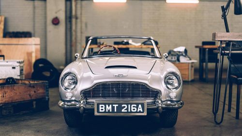 Aston Martin DB5 Junior “No Time To Die” Edition! The centerpiece of the DB5 is of cours
