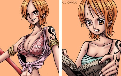 kuravix:  Happy Birthday to the beautiful and talented navigator, Nami ♥